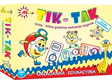 Abino, Tik Tak, układanka edukacyjna