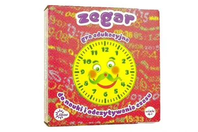 Abino, Zegar do nauki odczytywania czasu, gra edukacyjna