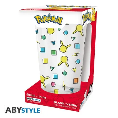 Abysse, Pokemon, Large Glass Pikachu Pattern, kubek, 400 ml