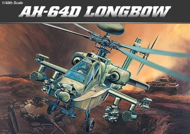 Academy, Model do sklejania, AH-64D Longbow, 1:48