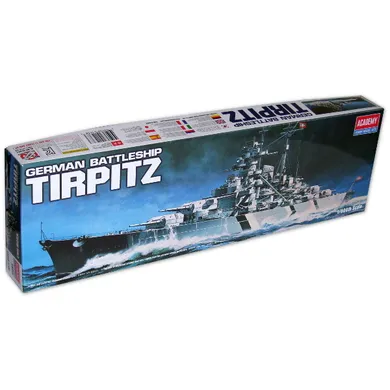 Academy, Model do sklejania, German Battleship Tirpitz, 1:800