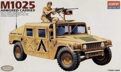 Academy, Model do sklejania, M-1025 Armored Carrier, 1:72