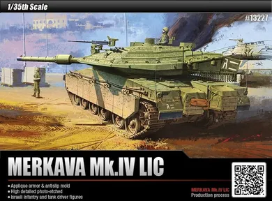 Academy, Model do sklejania, Merkava Mk.IV LIC, 1:72