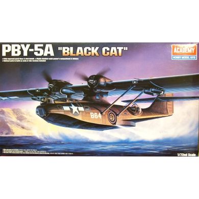 Academy, Model do sklejania, PBY-5A Black Cat, 1:72