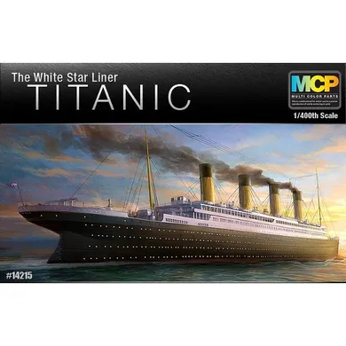 Academy, Model do sklejania, RMS Titanic White Star Liner, 1:400