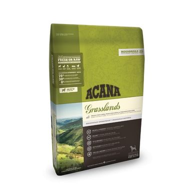 Acana Grasslands Dog, karma sucha dla psów w każdym wieku, 11,4 kg