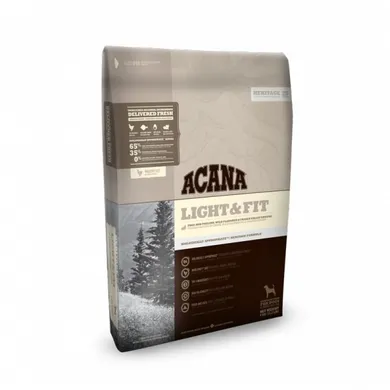 Acana Light & Fit, karma sucha dla psów w każdym wieku, 11,4 kg