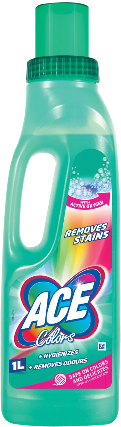 ACE, delikatny odplamiacz do tkanin kolorowych, 1l