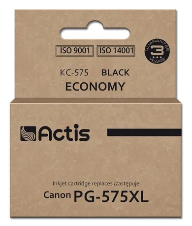 Actis, tusz do drukarki, KC-575, zamiennik Canon PG-575XL, Supreme, 16,5 ml, czarny
