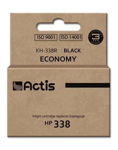 Actis, tusz do drukarki, KH-338R, zamiennik HP 338 C8765EE, Standard, 15 ml, czarny