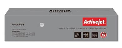 Activejet, folia kopiująca do drukarki, zamiennik Panasonic KX-FA52, Supreme, czarny, AF-KXFA52