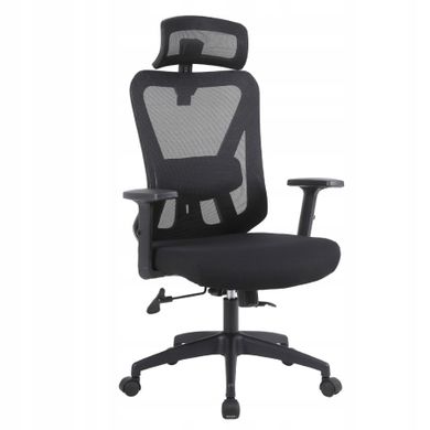 Activejet, fotel biurowy, ergonomiczny, T5, czarny