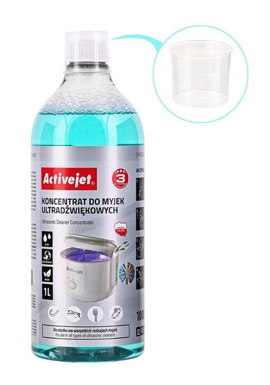 Activejet, koncentrat, płyn czyszczący do myjki iltradźwiękowej UV, 1l, AOC-600