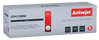 Activejet, toner do drukarki, ATH-219BNX, zamiennik HP 219X W2190X, Supreme, 3200 stron, czarny z chipem
