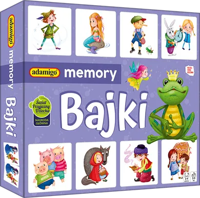 Adamigo, Bajki, memory, gra pamięciowa