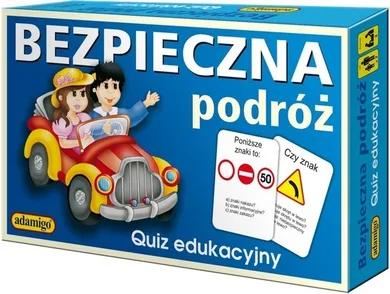 Adamigo, Bezpieczna podróż, quiz edukacyjny