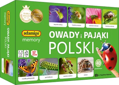 Adamigo, Owady i pająki Polski, memory