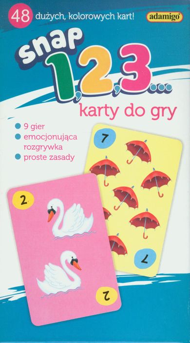 Adamigo, Snap 1, 2, 3..., karty do gier rodzinnych