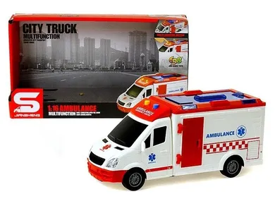 Adar, ambulans, 1:16 światło i dźwięk