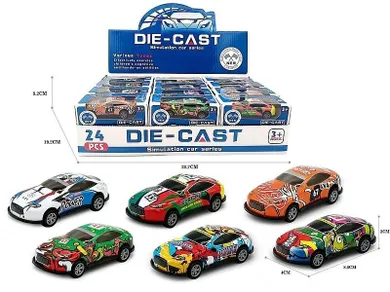 Adar, auto metalowe, 24 szt.