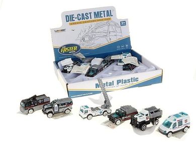 Adar, auto służb ratunkowych, metalowe, 1 szt.