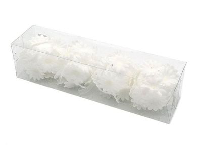 Adar, bombki z kwiatkami, 7 cm