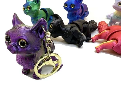 Adar, brelok, 3d kot, 1 szt.