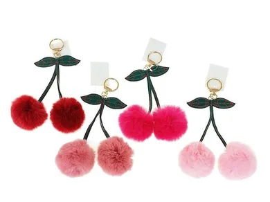 Adar, brelok pluszowy, wisienki, 1 szt.