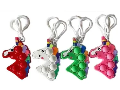 Adar, brelok pop it antystresowy, jednorożec, 1 szt.