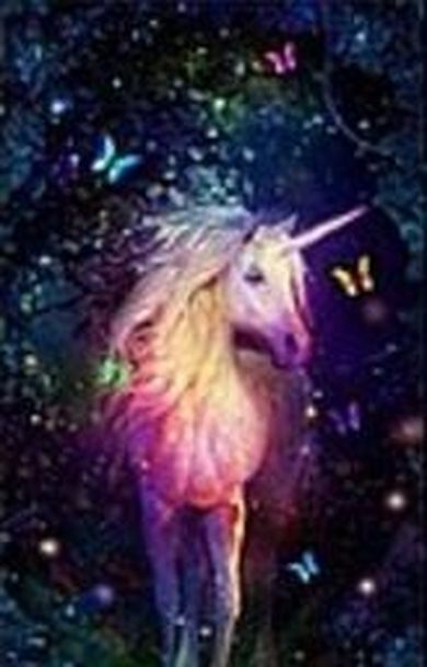 Adar, diamentowa mozaika, jednorożec