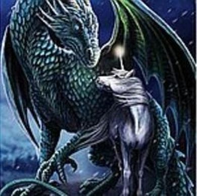 Adar, diamentowa mozaika, smok