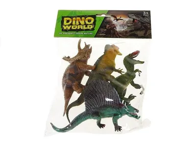 Adar, dinozaury, 4szt