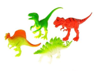 Adar, dinozaury, 4szt