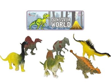 Adar, dinozaury, 6 szt.