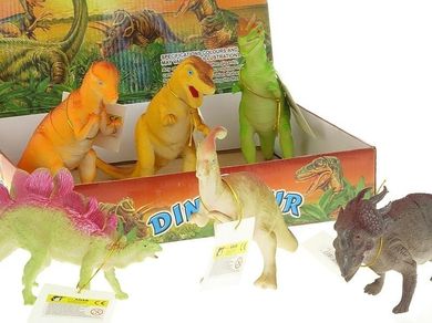 Adar, dinozaury, 6 szt.