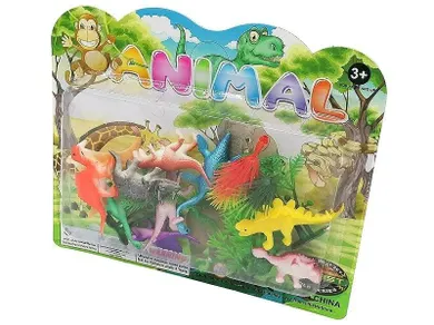 Adar, Dinozaury, zestaw figurek, 14 szt.