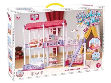 Adar, domek dla lalek z meblami