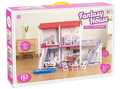 Adar, domek dla lalek z meblami