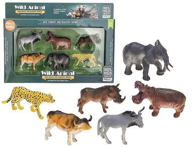 Adar, dzikie zwierzęta, 6 szt.