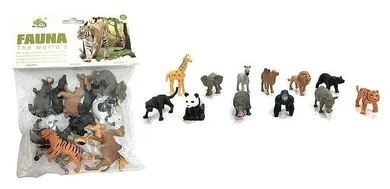 Adar, dzikie zwierzęta, zestaw figurek, 12 szt.