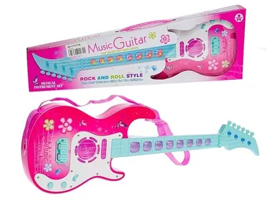 Adar, gitara, różowa