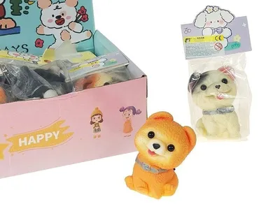 Adar, gniotek, pies, 9 cm, 1 szt.