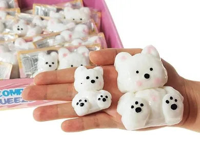 Adar, gniotki, misie, 2 szt.