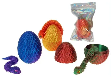 Adar, jajo z wężem, 12 cm, 1 szt.