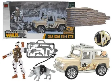 Adar, jeep wojskowy z akcesoriami