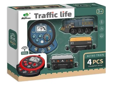 Adar, kolejka elektryczna, zdalnie sterowana, 4 elementy