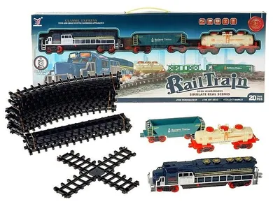 Adar, kolejka na baterie tor ósemka światło dźwięk