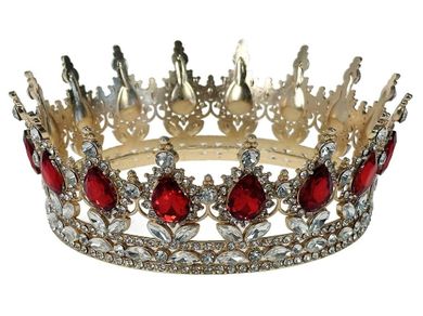 Adar, korona, diadem metalowy, 1 szt.