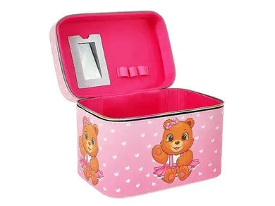 Adar, kuferek z lusterkiem na zamek, rozmiar L, 23-18-15 cm