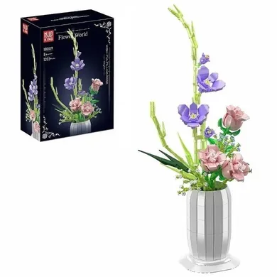 Adar, kwiatki w doniczce, klocki, 1203 elementy